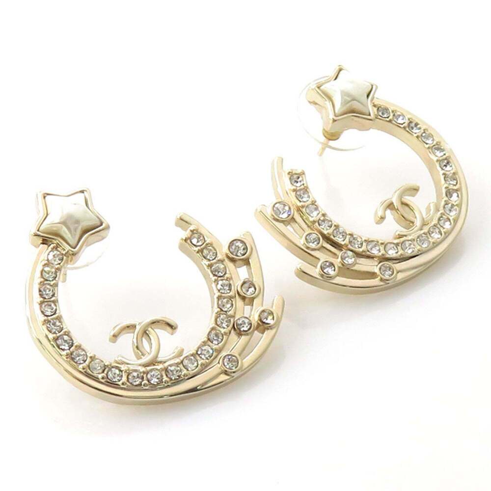 CHANEL Authentic Silver Earrings - Picture 3 of 5